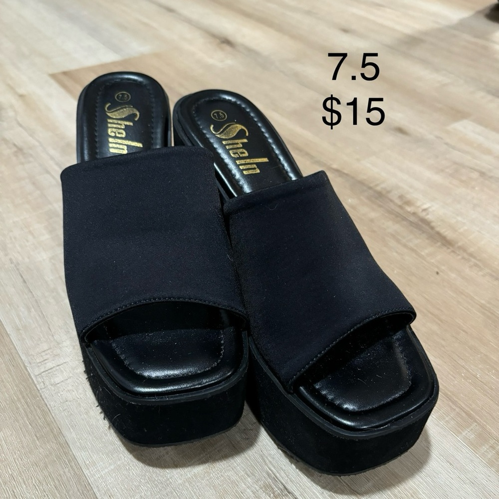 Black Platform shoes